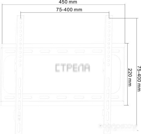 Кронштейн MasterKron PLN07-44F