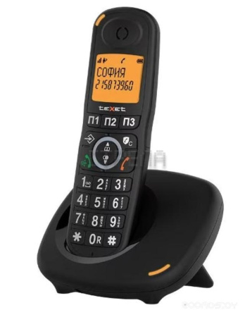 Радиотелефон TeXet TX-D8905A (черный)