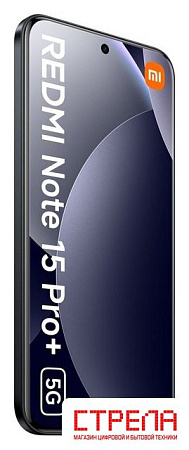 Телефон Xiaomi Redmi Note 15 Pro+ 5G 8GB/256GB международная версия (черный)