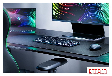 Клавиатура Razer DeathStalker V2 Pro TKL (Razer Low Profile Optical Red, нет кириллицы)