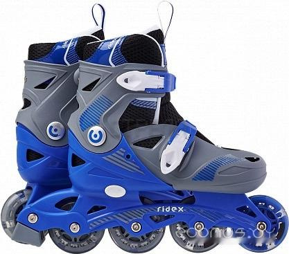 Роликовые коньки Ridex Swipe Blue L (р. 39-42, синий/серый)
