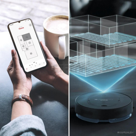 Робот-пылесос Tefal X-Plorer Serie 130AI Animal & Allergy RG9075WH