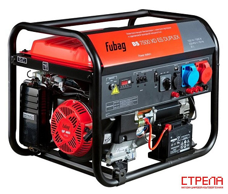 Бензиновый генератор Fubag BS 7500 XD ES DUPLEX