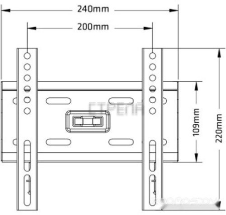Кронштейн Maclean MC-777 (черный)