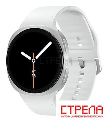 Умные часы Samsung Galaxy Watch8 44 мм LTE (серебро)