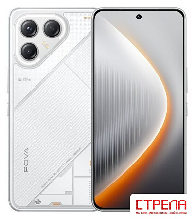 Телефон Tecno Pova 7 Ultra 5G LJ9 8GB/256GB (белый)