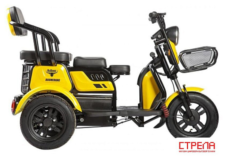 Электроскутер Rutrike Бумеранг (черный)
