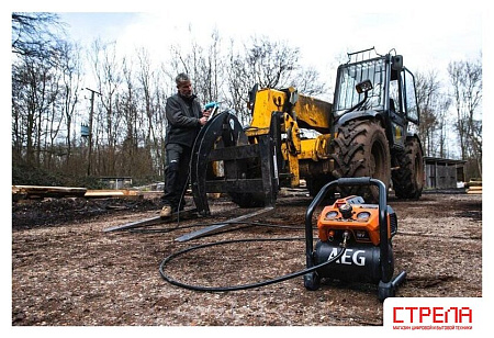 Компрессор AEG Powertools BK18-38BL-0 (без аккумулятора)