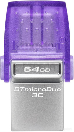 USB Flash Kingston DataTraveler MicroDuo 3C USB 3.2 Gen 1 64GB