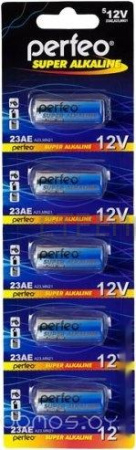 Батарейка Perfeo Super Alkaline 23AE/5BL 5шт