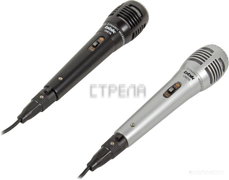 Стерео микрофон BBK CM215 (черный+серебристый)