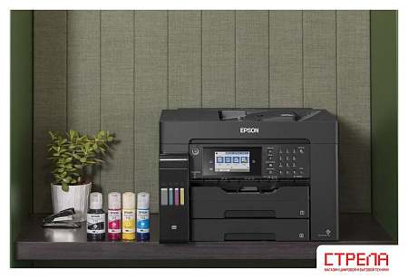 МФУ Epson L15150 (ресурс стартовых контейнеров 7500/6000, контейнер 008)