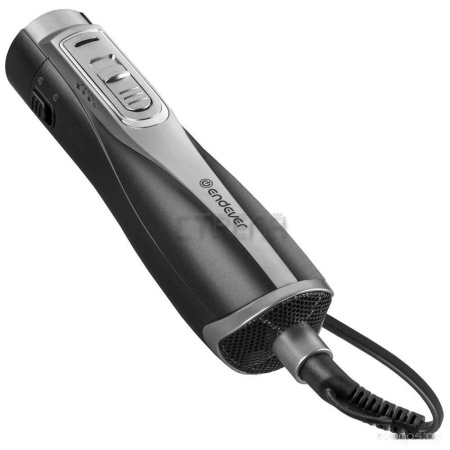 Фен-щетка Endever Aurora-502 (серебристый/черный)