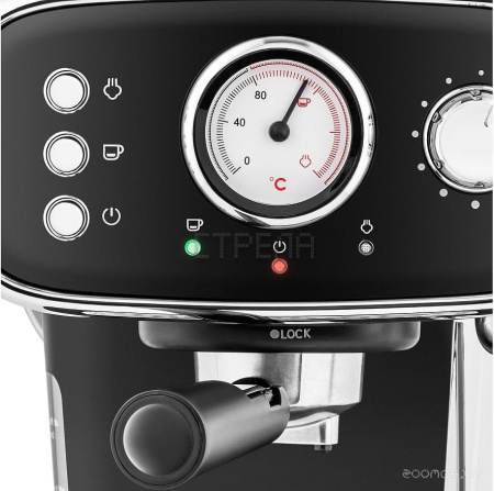 Рожковая помповая кофеварка Maunfeld MF-736BK