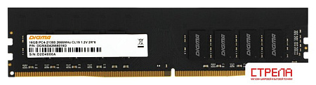 Оперативная память Digma 16ГБ DDR4 2666 МГц DGMAD42666016D