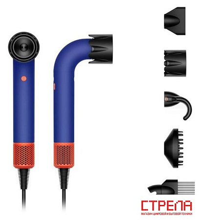 Фен Dyson Supersonic R HD18 (евровилка, синий/топаз)