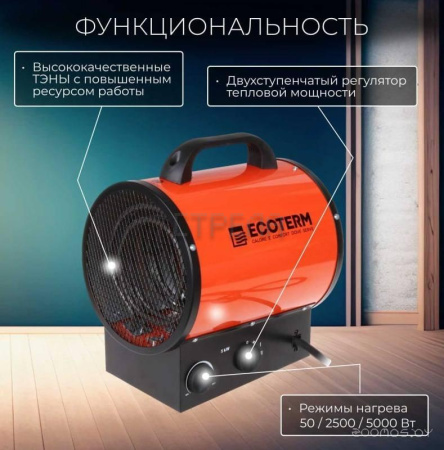 Тепловая пушка Ecoterm EHR-05/3E