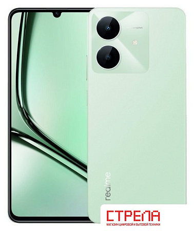 Телефон Realme Note 60x RMX3938 4GB/128GB (зеленый)