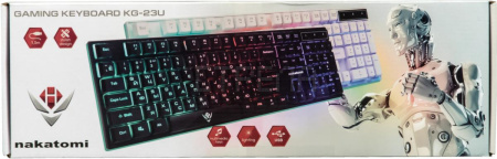 Клавиатура Nakatomi KG-23U (черный)