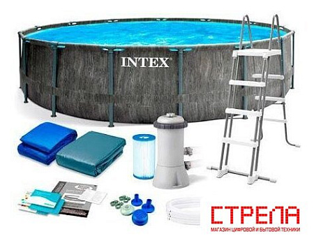 Каркасный бассейн Intex Greywood 26742 (457x122)