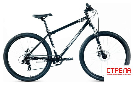 Велосипед Forward Sporting SX 27.5 р.19 2025 (черный/серебристый, разобранный)