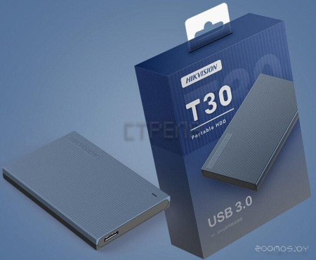 Внешний накопитель Hikvision T30 HS-EHDD-T30(STD)/2T/BLUE/OD 2TB (синий)