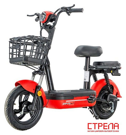 Электроскутер ZeuS Orion (красный)