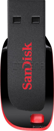 USB Flash SanDisk Cruzer Blade 128Gb (Black) (SDCZ50-128G-B35)