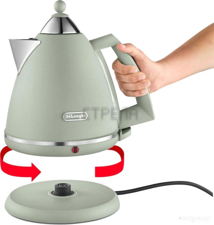 Электрочайник Delonghi Argento Flora KBX2016.GR
