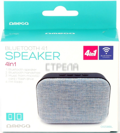 Беспроводная колонка Omega OG58BL