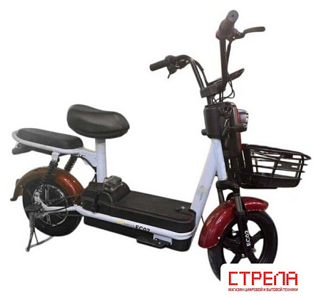 Электроскутер NOVA EC02 (красный, без цепи)