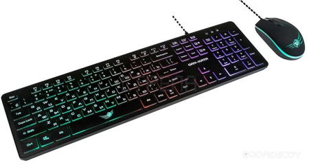 Клавиатура + мышь DIALOG KMGK-1707U (черный)