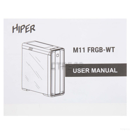 Корпус HIPER M11 FRGB-WT