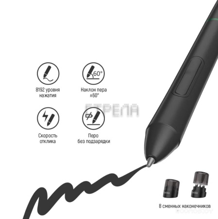 Графический планшет Parblo Intangbo S (черный)