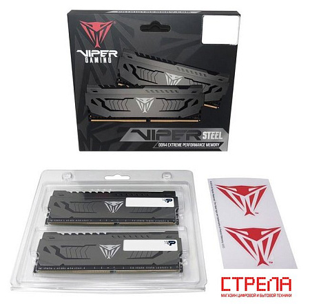 Оперативная память Patriot Viper Steel 2x16GB DDR4 PC4-28800 PVS432G360C8K