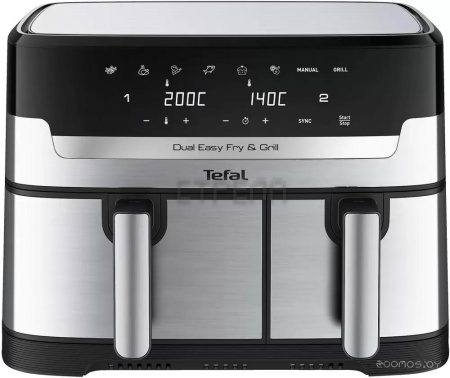 Аэрофритюрница Tefal Dual Easy Fry & Grill EY905D