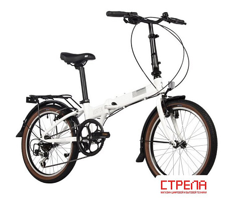 Велосипед Novatrack Vortex Alloy 6V 2024 20AFV.VORTEX.WT4 (белый, разобранный)