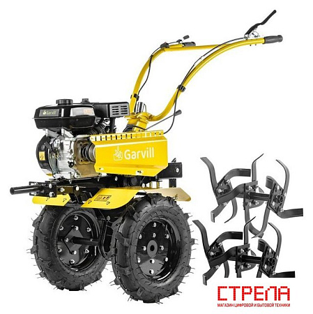 Мотоблок бензиновый Garvill MCP-317K-10 (колеса 4.00-10)