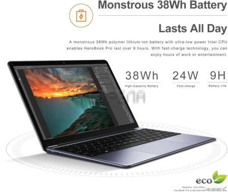 Ноутбук CHUWI HeroBook Pro N4020 8GB+256GB
