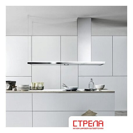 Кухонная вытяжка Falmec Lumen Design Island Isola 175 DX (нержавеющая сталь, правая)