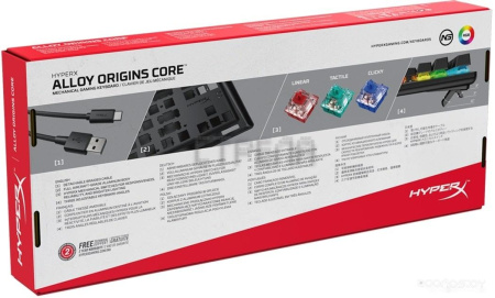 Клавиатура HyperX Alloy Origins Core