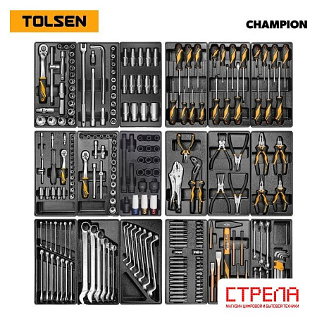 Универсальный набор инструментов Tolsen TT85416-239 (239 предметов)