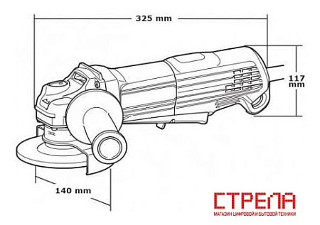 Угловая шлифмашина Makita GA5050R