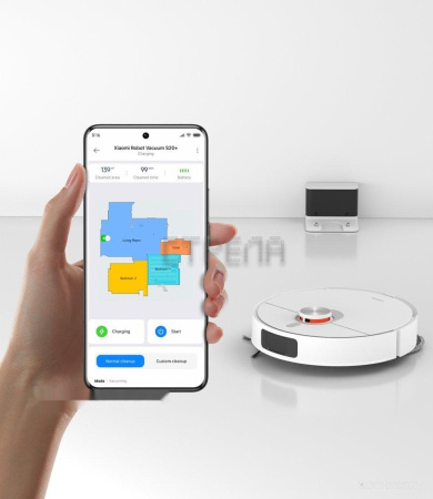 Робот-пылесос Xiaomi Robot Vacuum S20+ B108GL (международная версия, белый)