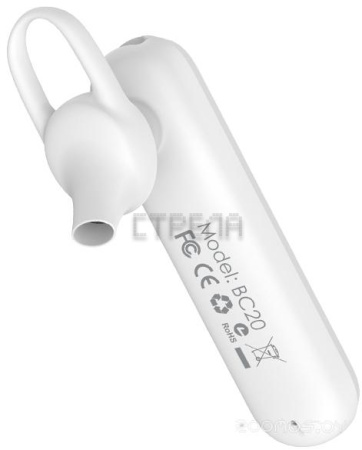 Bluetooth гарнитура Borofone BC20 (белый)