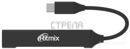 USB-хаб Ritmix CR-4401 Metal