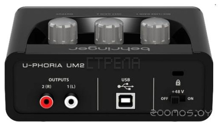 Звуковая карта Behringer U-PHORIA UM2