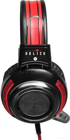 Наушники Oklick HS-G300 Armageddon (черный/красный)