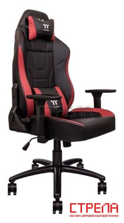 Игровое (геймерское) кресло Thermaltake U Comfort GGC-UCO-BRLWDS-01 (черный/красный)