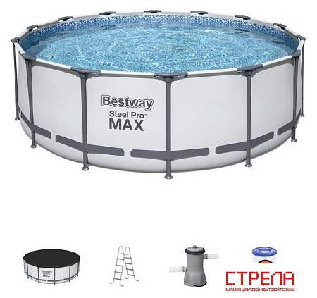 Каркасный бассейн Bestway Steel Pro Max 5612X (427x122)